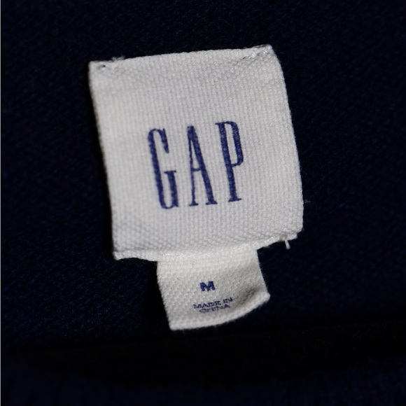 GAP Iconic Crazy Stripes Merino Wool Pull Over Vintage Unisex Retro Sweater - Picture 3 of 4